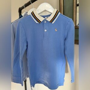 Janie & Jack Classic long sleeve Pique Polo